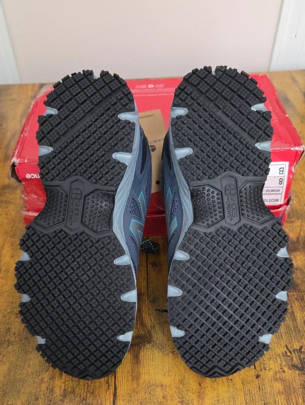New‎ Balance 510v3 Trail Running Shoes Black Gray Teal NEW